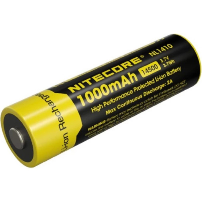 Аккумулятор NITECORE NL1410 14500 Li-ion 3.7v 1000mA