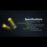 Аккумулятор NITECORE NL1410 14500 Li-ion 3.7v 1000mA
