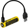Аккумулятор NITECORE NL1475R 14500 Li-Ion 3.7V 750 мАч, USB