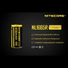 Аккумулятор NITECORE NL1665R 16340 (RCR123) 650 мА·ч, зарядка USB