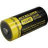 Аккумулятор NITECORE NL169 RCR123/16340 Li-ion 3.7v 950mAH Аккумулятор с защитой