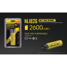 Аккумулятор NITECORE NL1826 18650 Li-ion 2600 мА·ч
