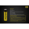Аккумулятор NITECORE NL1826 18650 Li-ion 2600 мА·ч