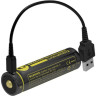 Аккумулятор NITECORE NL1826R 18650, 2600 мА·ч, с USB-зарядкой
