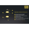 Аккумулятор NITECORE NL1826R 18650, 2600 мА·ч, с USB-зарядкой