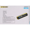 Аккумулятор NITECORE NL1829LTP 18650, 2900 мА·ч