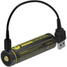 Аккумулятор NITECORE NL1834R 18650 Li-ion 3400 мА·ч с micro-USB