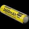 Аккумулятор NITECORE NL1836R USB-C 18650 3.6v 3600mA (12.96Wh)