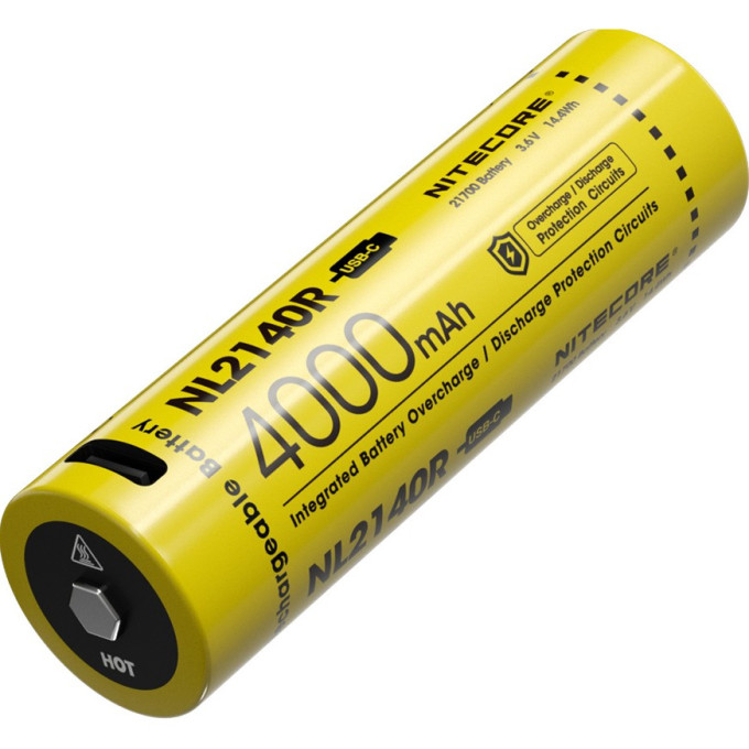 Аккумулятор NITECORE NL2140R 21700 Li-Ion 4000mAh