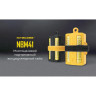 Бокс черный NITECORE NBM41, магазин для хранения аккумуляторов 4*21700/18650
