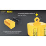 Бокс черный NITECORE NBM41, магазин для хранения аккумуляторов 4*21700/18650
