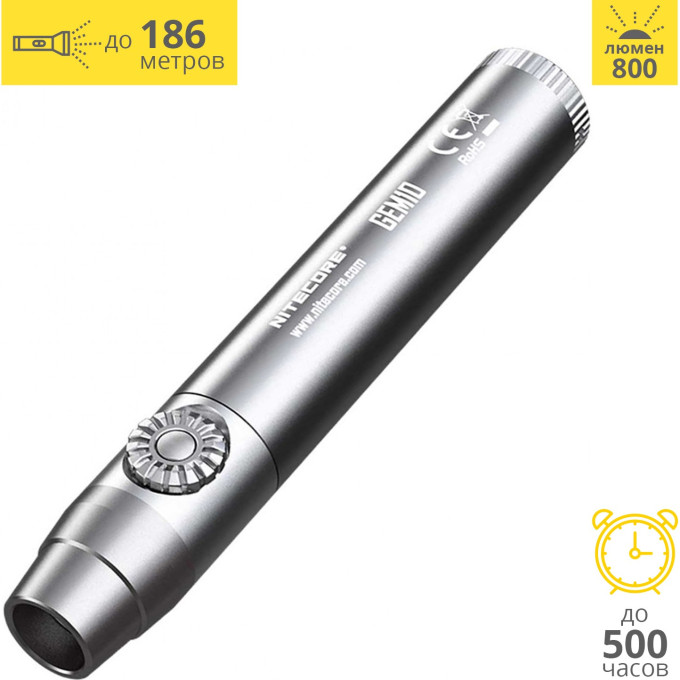 NITECORE GEM10 — фонарь для проверки драгоценных камней