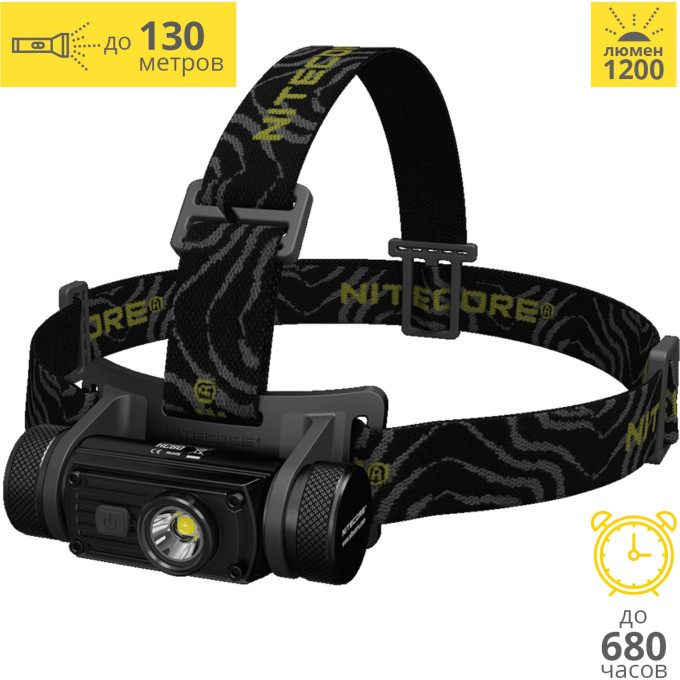 Фонарь налобный NITECORE HC60 V2