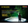 NITECORE EC23 — фонарь 1800 лм, CREE XHP35 HD E2