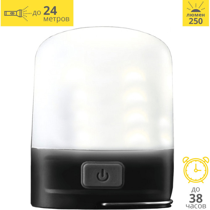 Фонарь NITECORE LR10 Black (магнитный, CRI 90, 4500K)