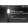 Фонарь NITECORE LR12 Black Magnetic, 1000 лм