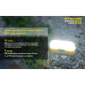 Фонарь NITECORE LR30 (жёлтый, магнитный, High CRI)