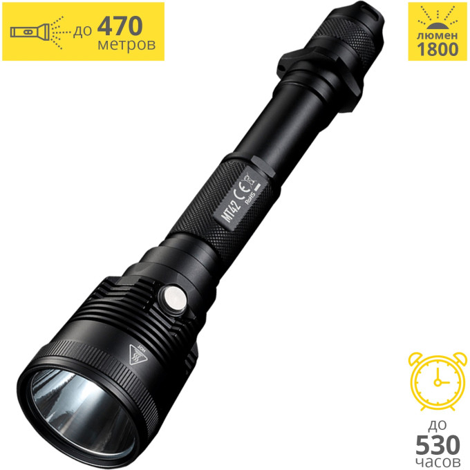 NITECORE MT42 — фонарь Cree XHP35 HD