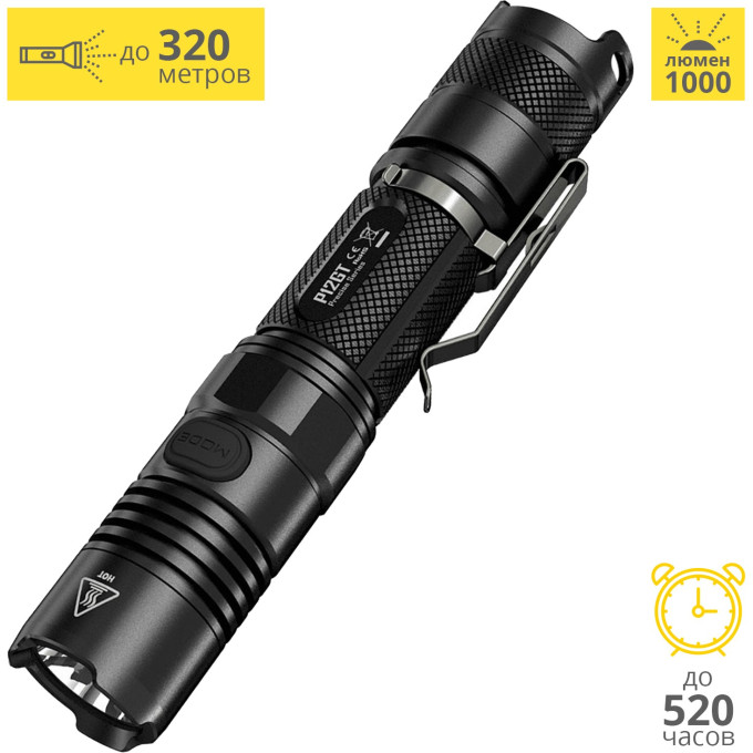 Фонарь NITECORE P12 GT Cree XP-L HI V4