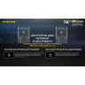 Фонарь NITECORE T4K BLACK 4*CREE XP-L2 V6 19780