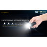 Фонарь NITECORE T4K BLACK 4*CREE XP-L2 V6 19780