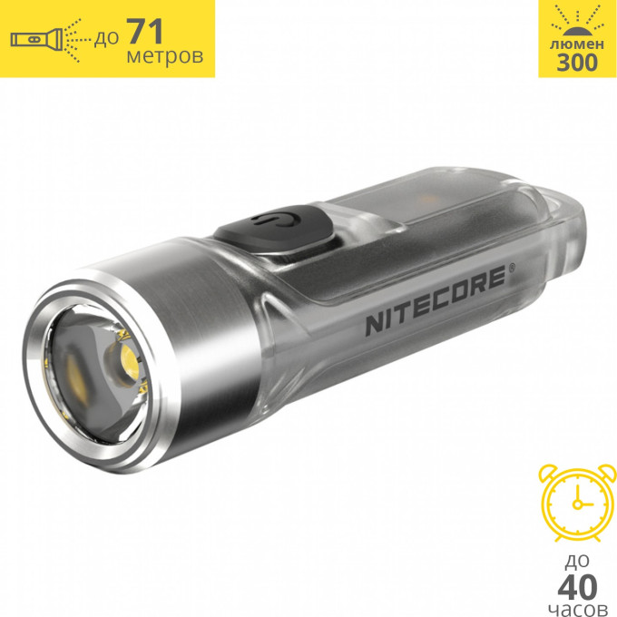 Фонарь NITECORE TIKI GITD BLUE OSRAM P8