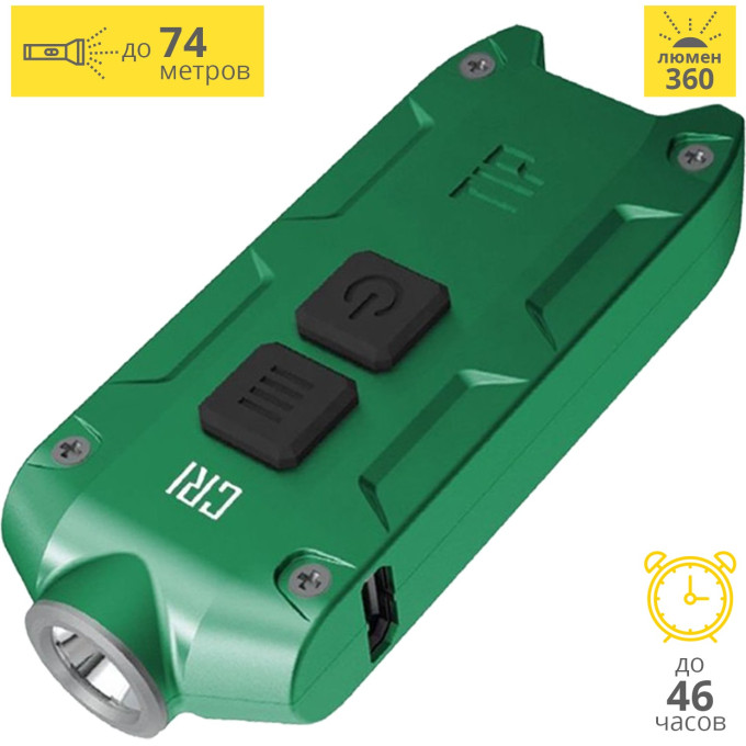 Фонарь NITECORE TIP CRI Green Nichia 219B