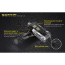 NITECORE TIP SS Jet Black — наключный фонарь Cree XP-G2 S3