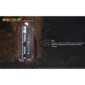NITECORE TIP SS Jet Black — наключный фонарь Cree XP-G2 S3
