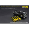 Фонарь NITECORE TM28, комплект 4×18650 3100 mAh