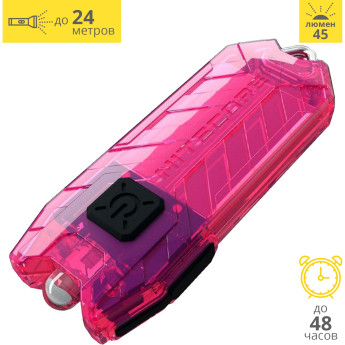 Фонарь NITECORE TUBE Pink Nichia 14582