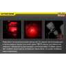 NITECORE TUBE RL — брелок с красным светом