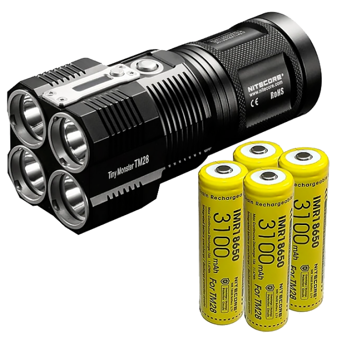Фонарь поисковый NITECORE TM28 KIT