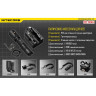 Фонарь NITECORE R25 с док-станцией, Cree XP-L HI V3