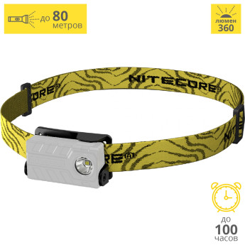 Налобный фонарь NITECORE NU20 White (CREE XP-G2 S3)