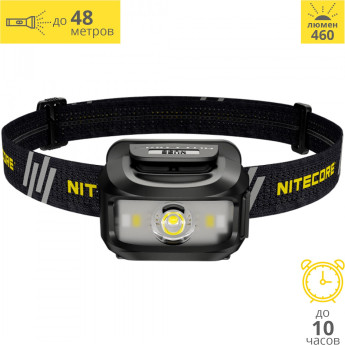 Налобный фонарь NITECORE NU35 CREE XP-G3 S3 LED
