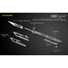Титановый нож NITECORE NTK07