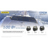 Водонепроницаемая солнечная панель NITECORE FSP100W 100W