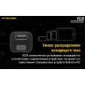 Автозарядка NITECORE VCL10 с фонарём и аварийным маяком