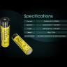 Аккумулятор NITECORE NL1836HP 18650 3600 мА·ч 8 А