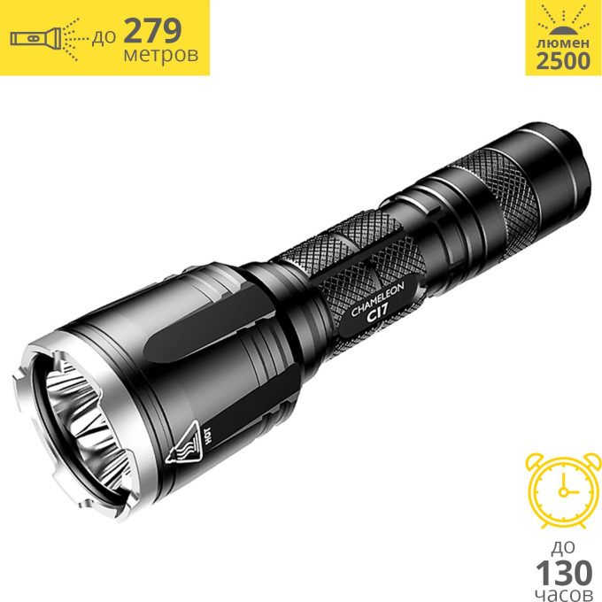Фонарь NITECORE Chameleon CI7 (4×Cree XP-G3, ИК)