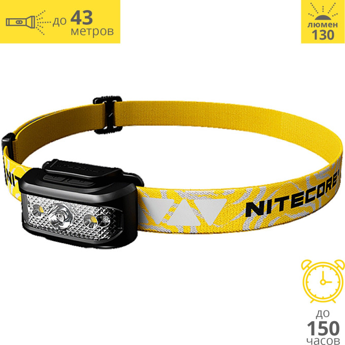 Налобный фонарь NITECORE NU17 Black (CREE XP-G2 S3)