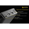 NITECORE F4 — зарядник и power bank на 4×18650