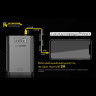 NITECORE F4 — зарядник и power bank на 4×18650