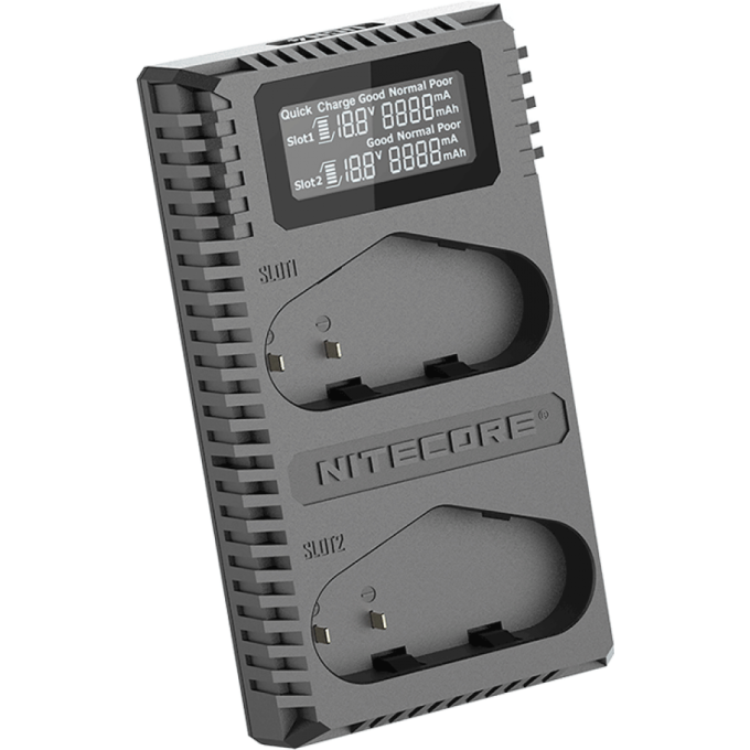 Зарядное устройство NITECORE UCN4 PRO для Canon LP-E4 / LP-E4N