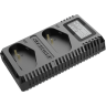 Зарядное устройство NITECORE UCN4 PRO для Canon LP-E4 / LP-E4N