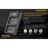 Зарядное устройство NITECORE UHX1 Pro для Hasselblad X System