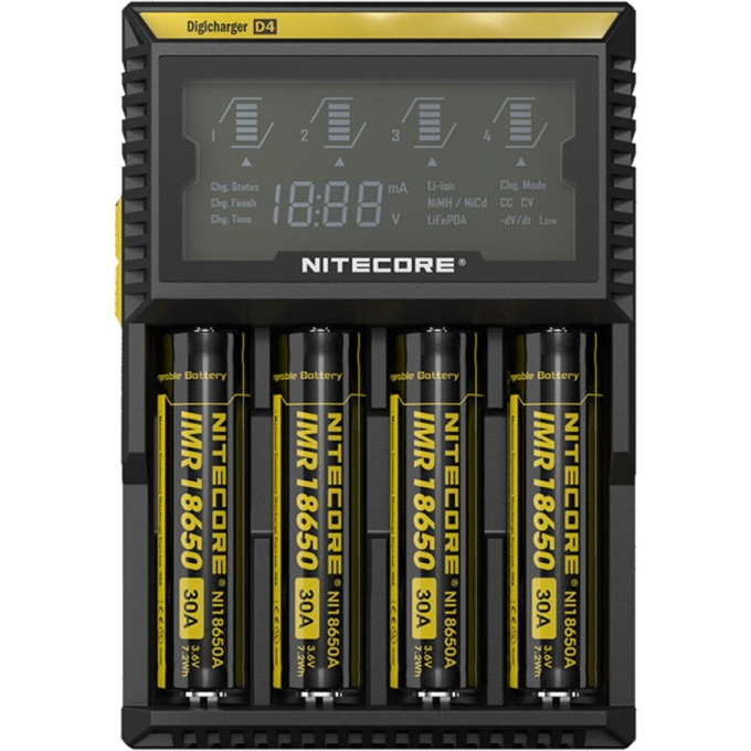 Зарядное устройство NITECORE D4